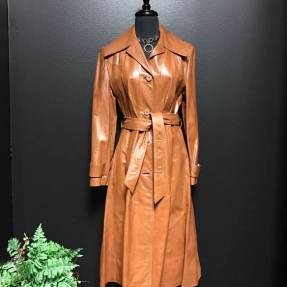 Vintage Leather Coat